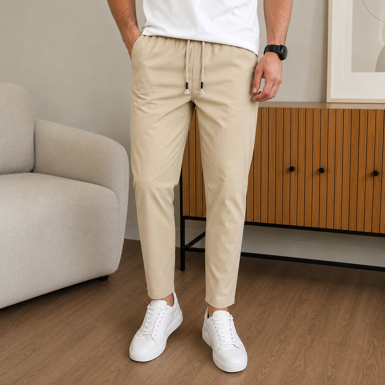 Pantalon Confort Élégant