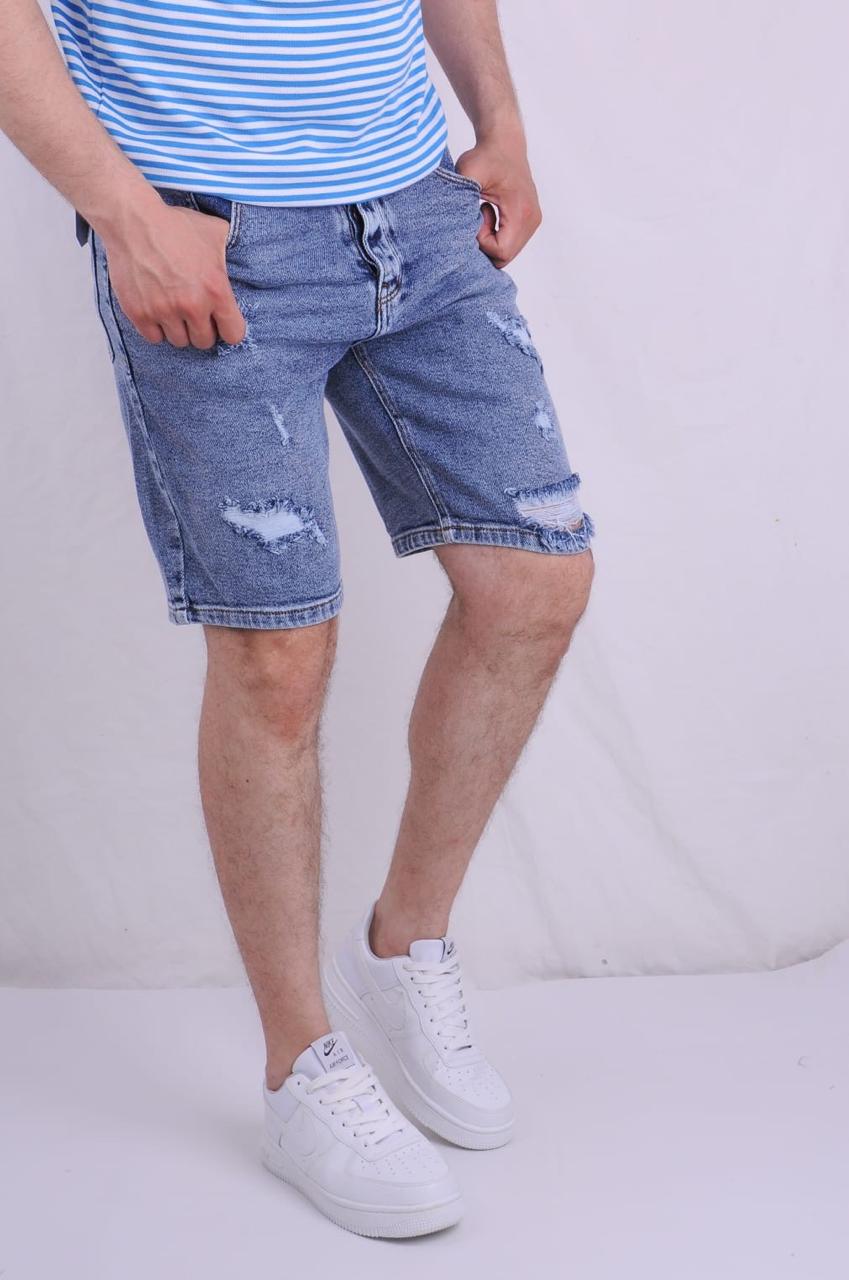 Short Jean Délavé Destroy 02