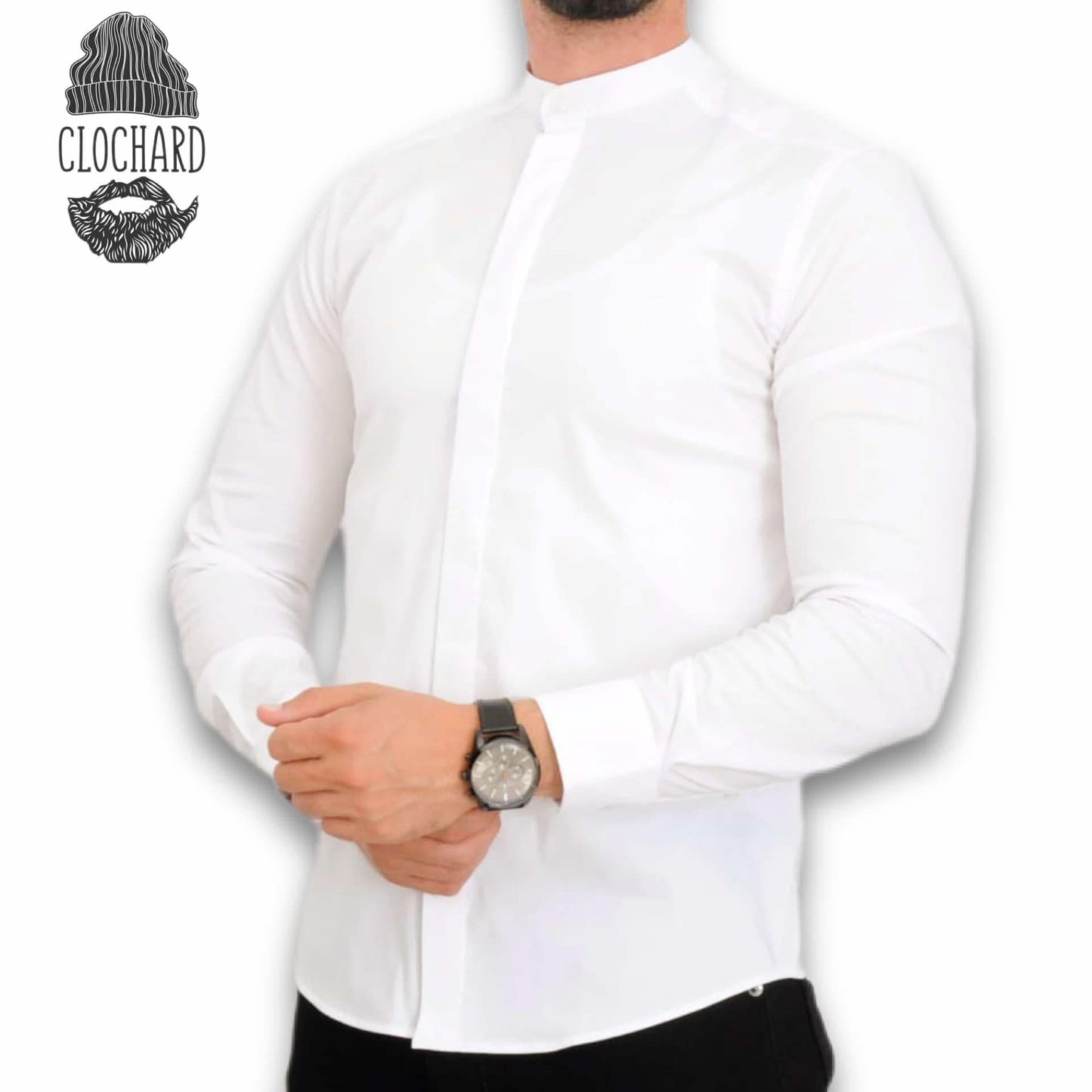 Chemise col mao