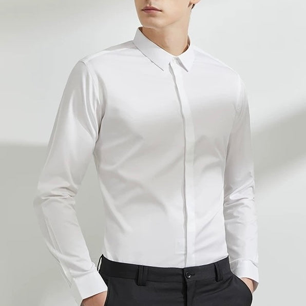 Chemise col italien