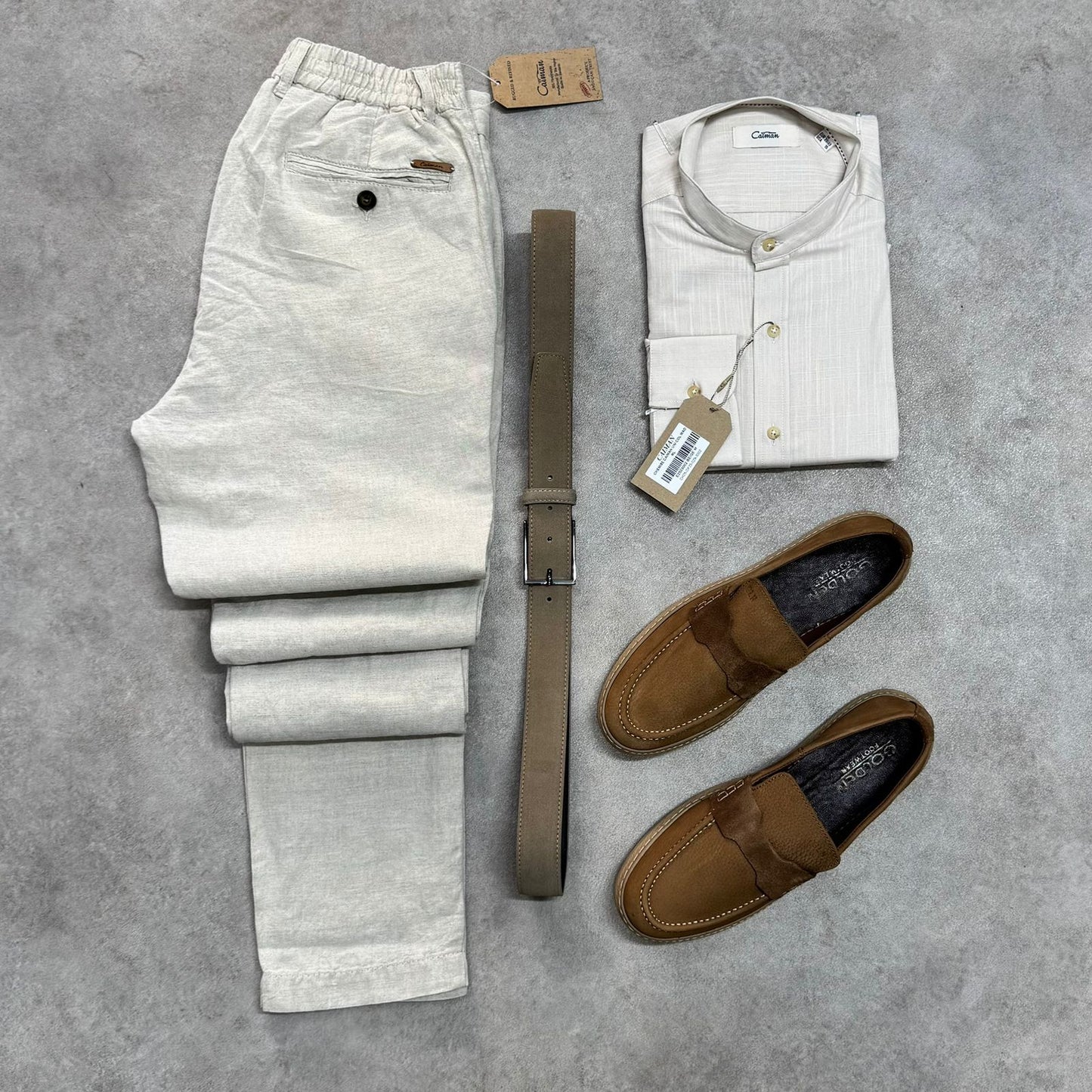 Ensemble Élégant été 2025 chemise+pantalon