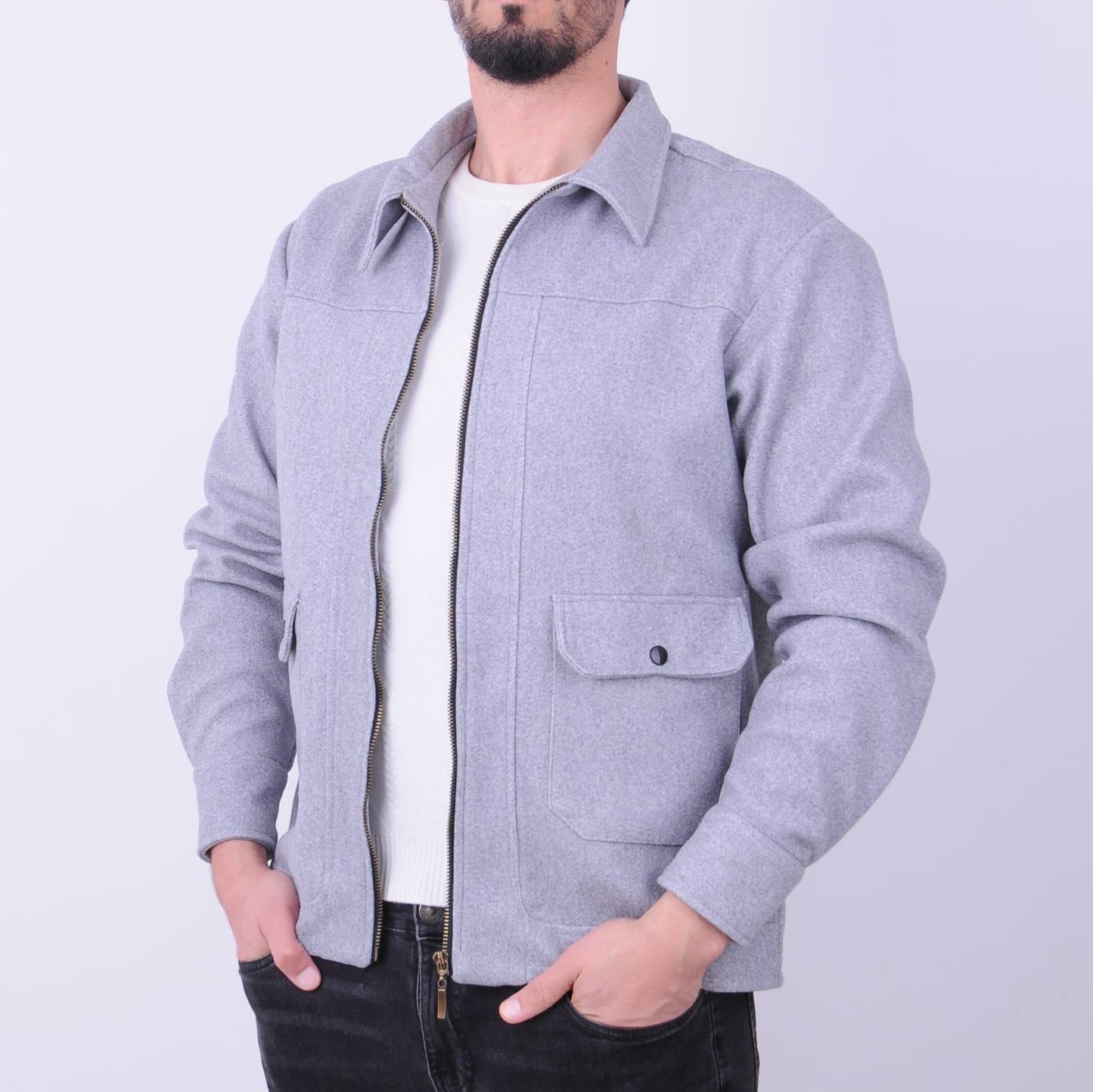 Veste cachemire ref56