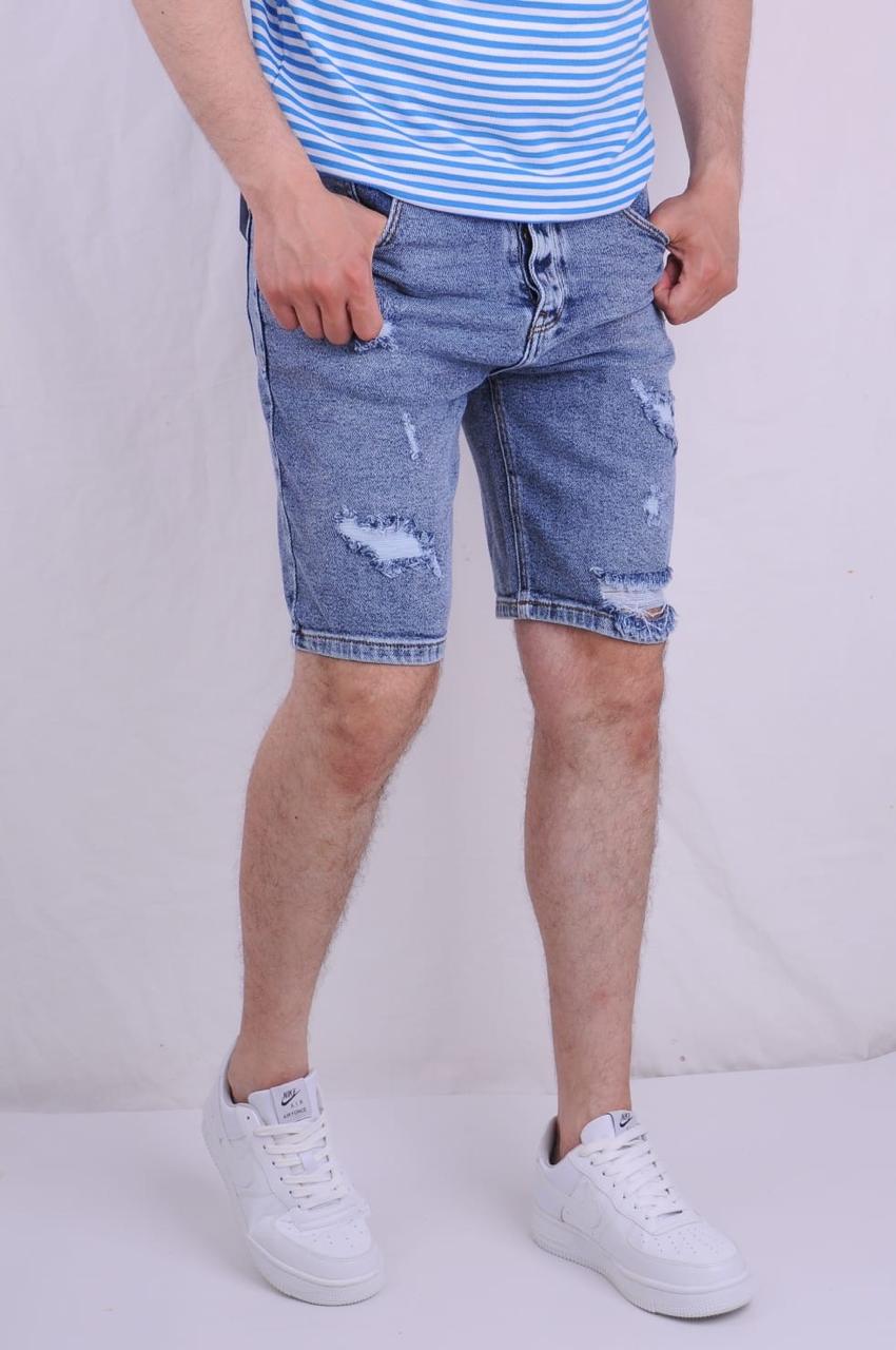 Short Jean Délavé Destroy 02