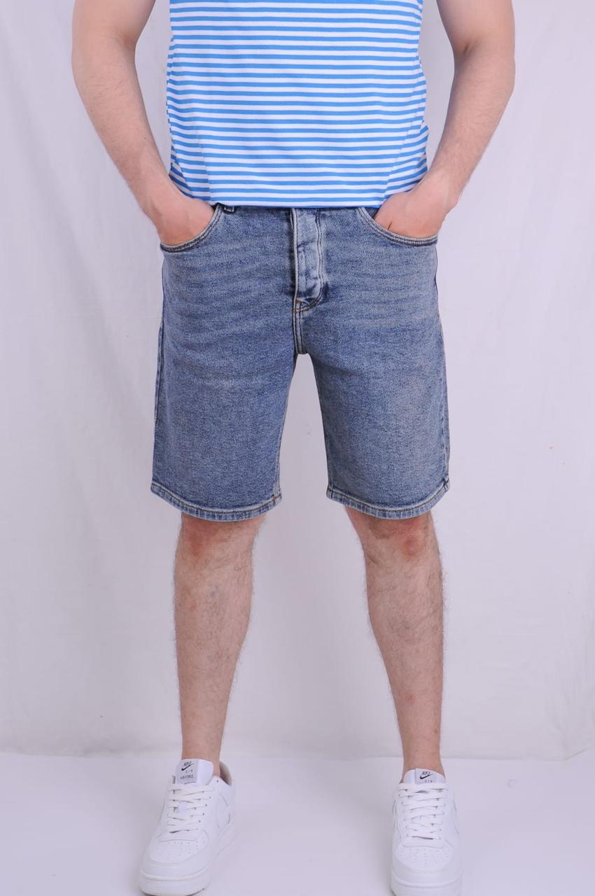 Short Jean Bleu Délavé 06