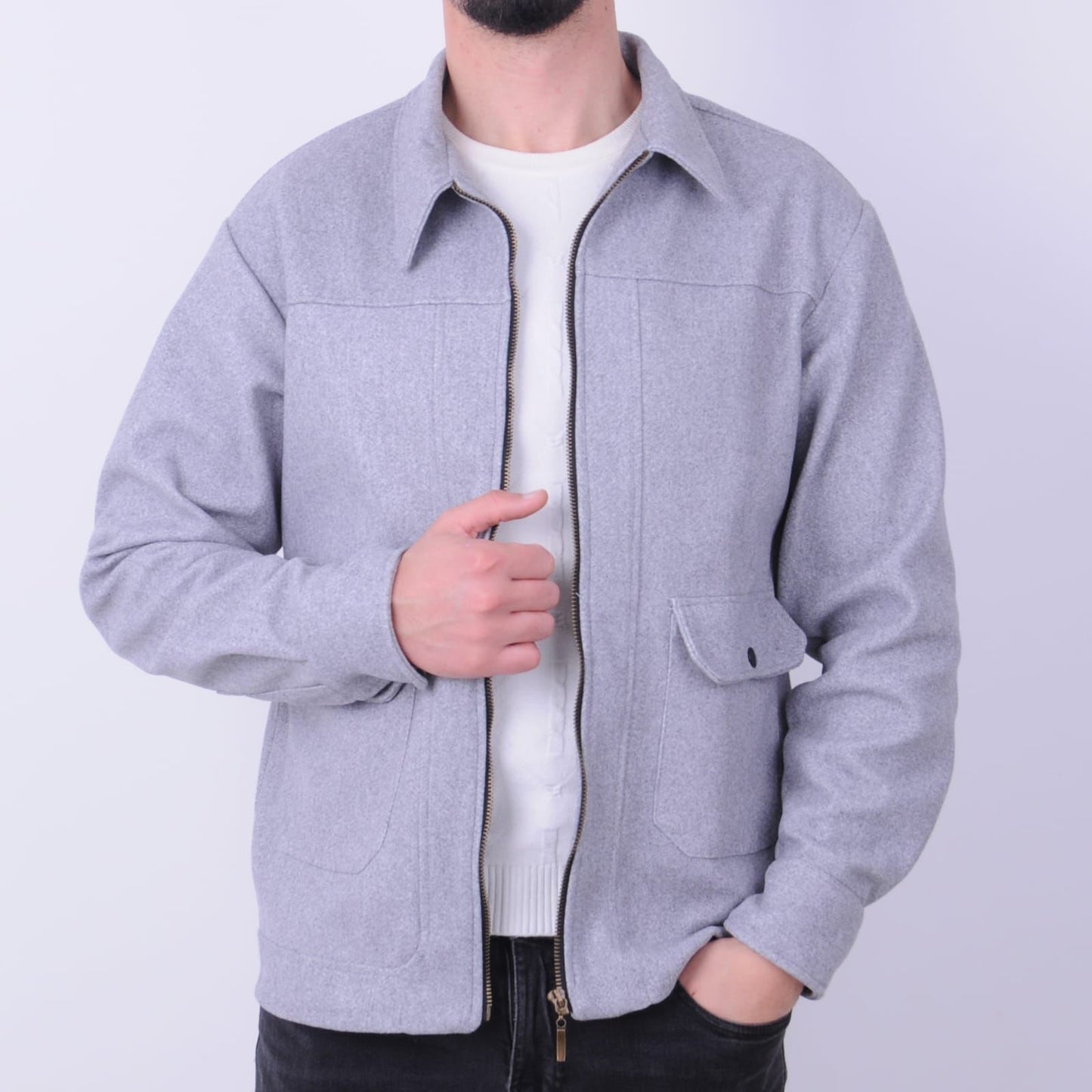 Veste cachemire ref56