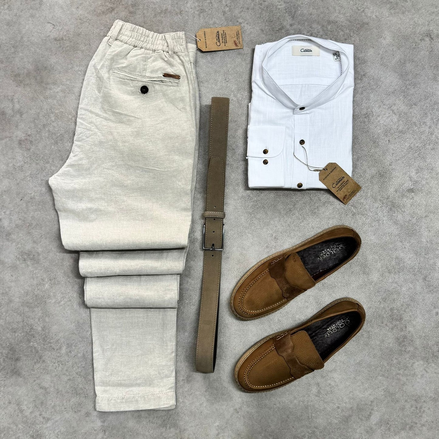 Ensemble Élégant été 2025 chemise+pantalon