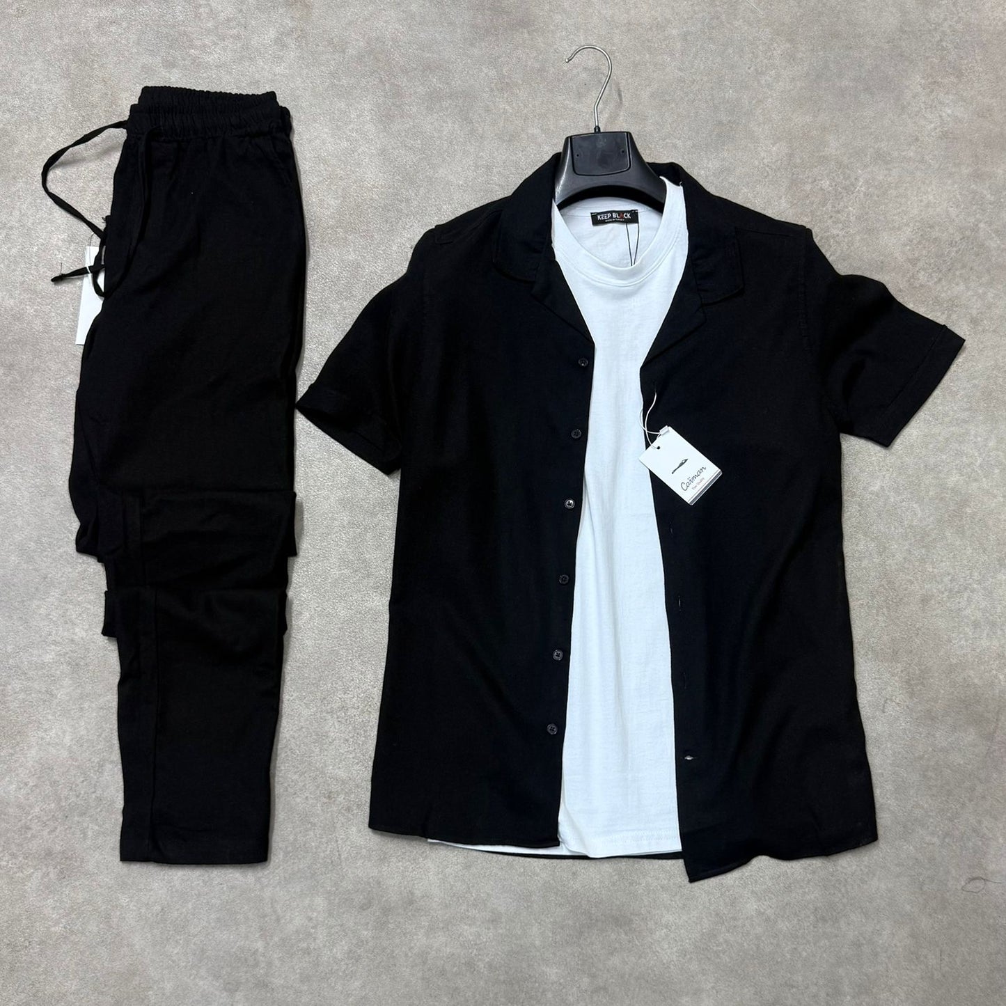 Ensemble Chemise & Pantalon en Lin ref 204
