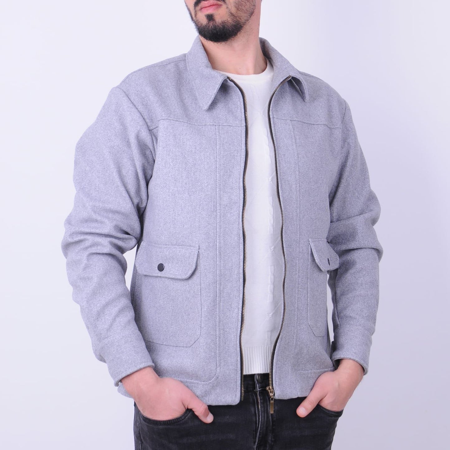 Veste cachemire ref56