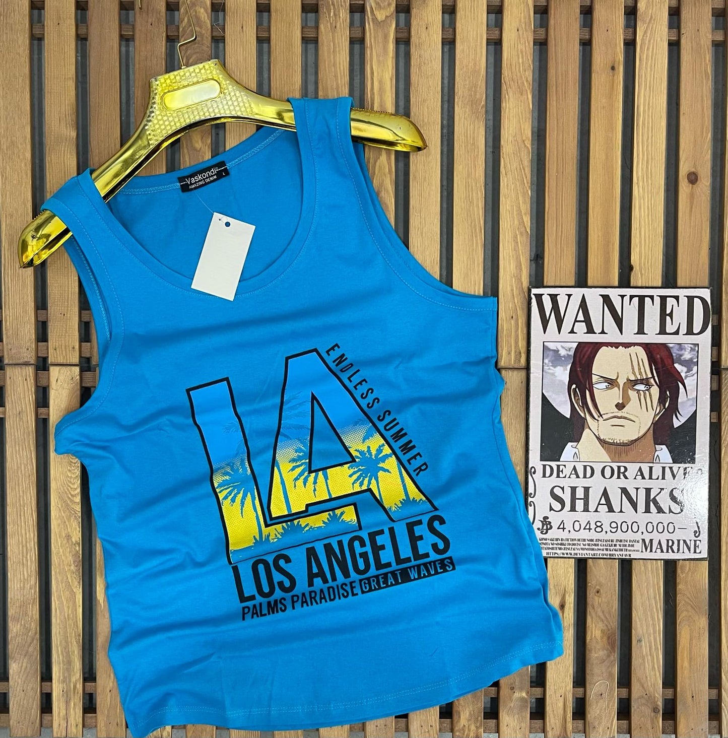 T-shirt Sans Manches " Los Angeles "