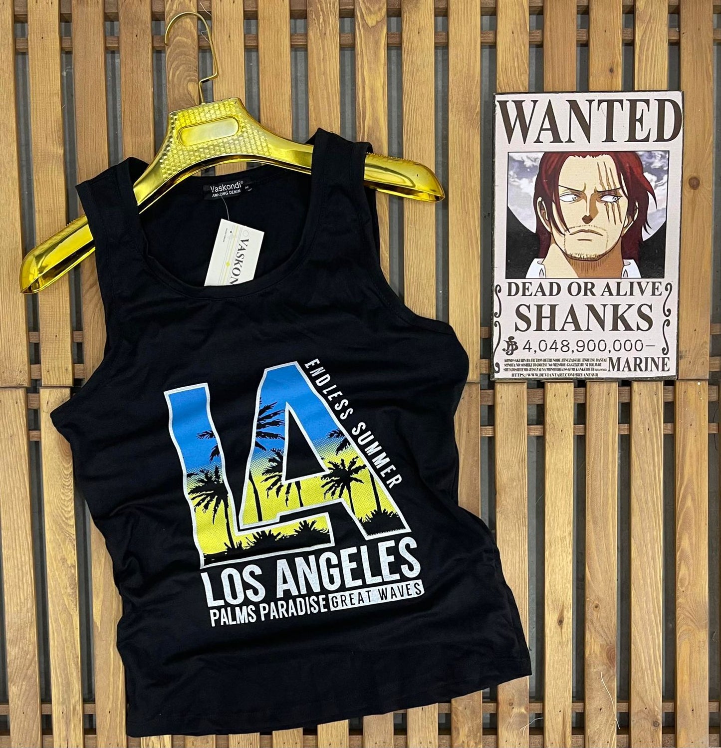 T-shirt Sans Manches " Los Angeles "