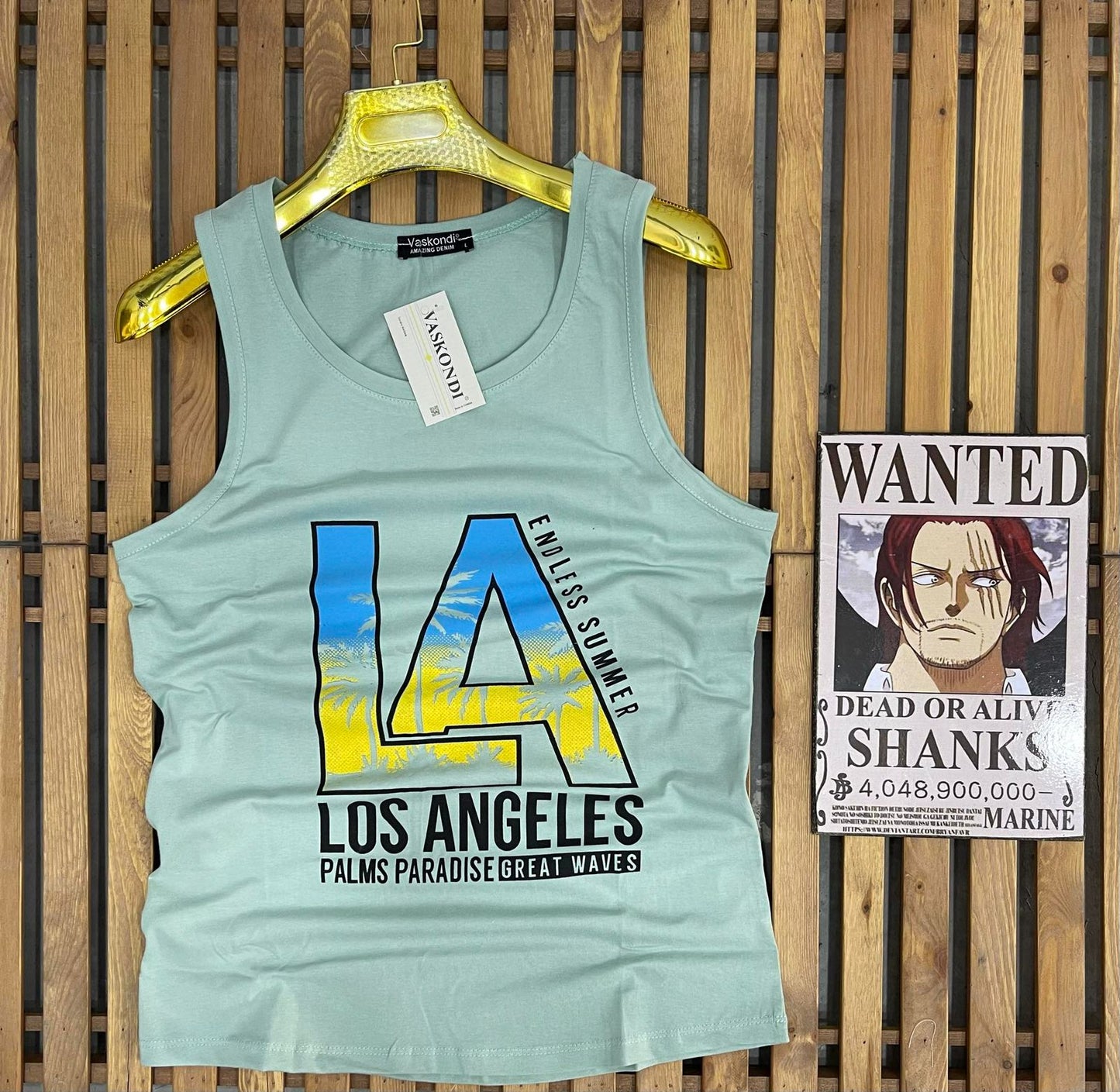 T-shirt Sans Manches " Los Angeles "