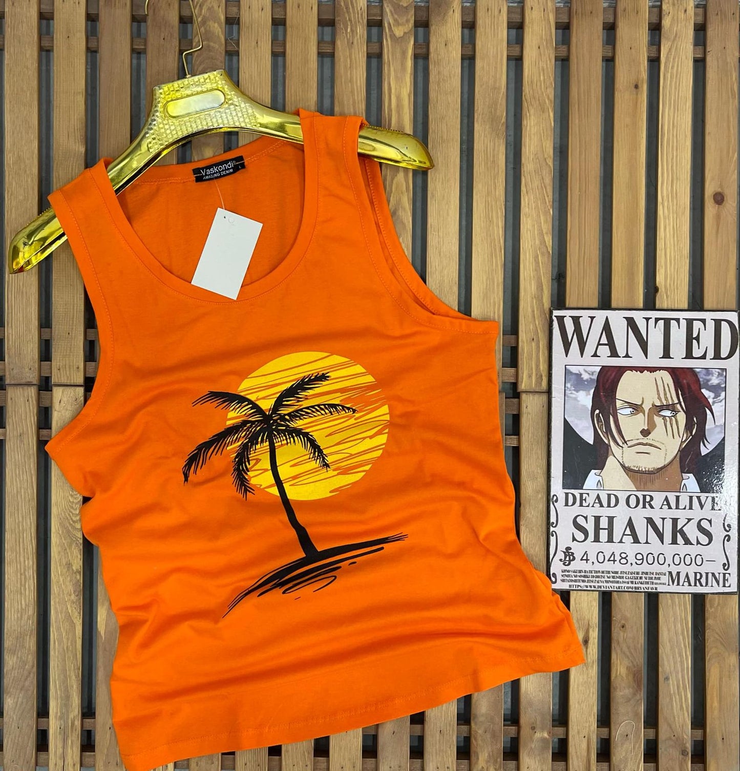 T-shirt Sans Manches "Chill & Palm – Summer Vibes Only"