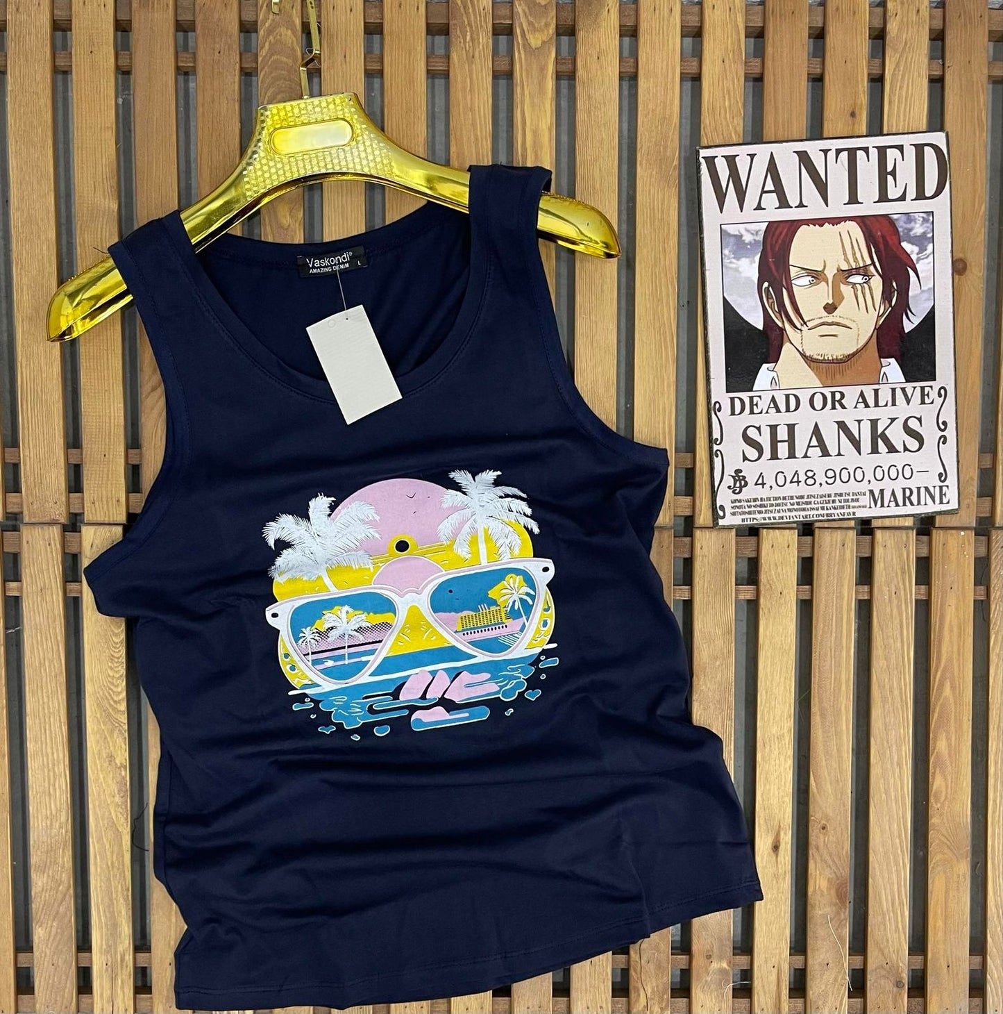 T-shirt Sans Manches "See the Summer"