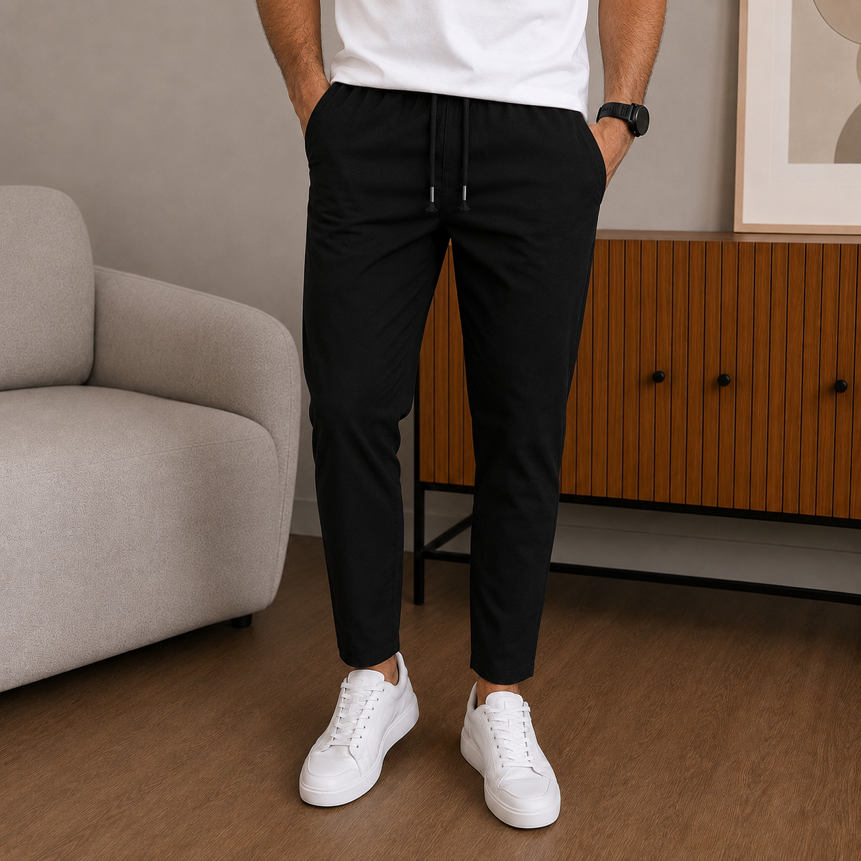 Pantalon Confort Élégant