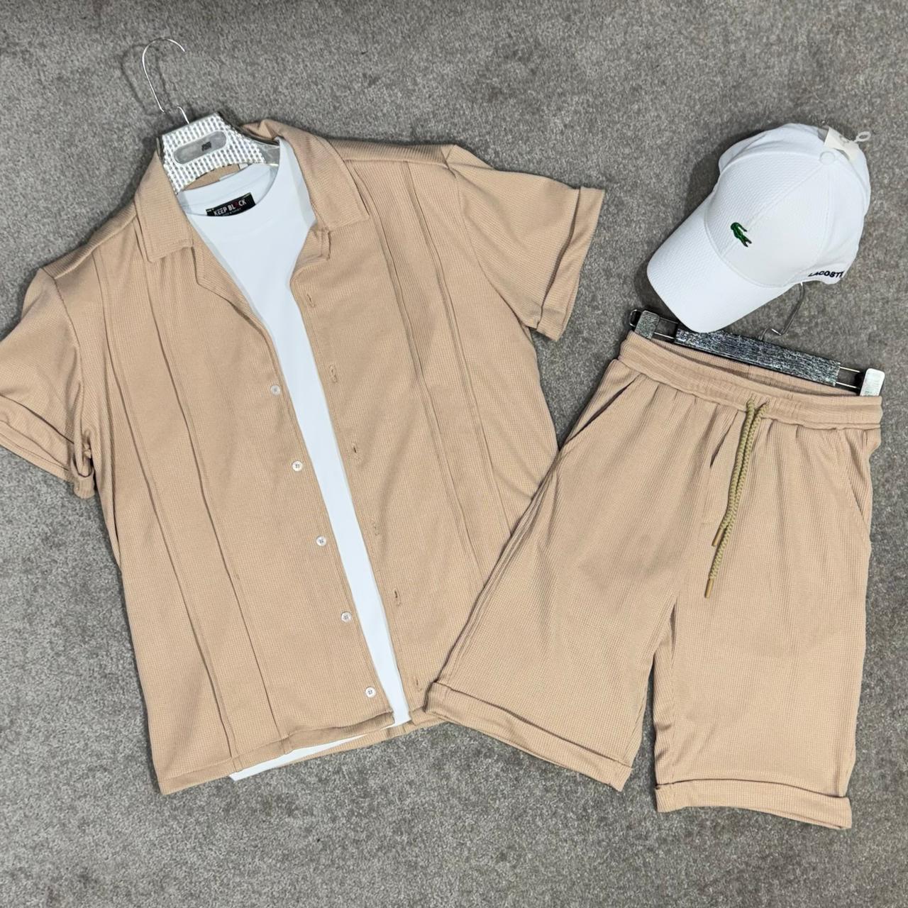 Ensemble Chemise : Short avec Cordon
