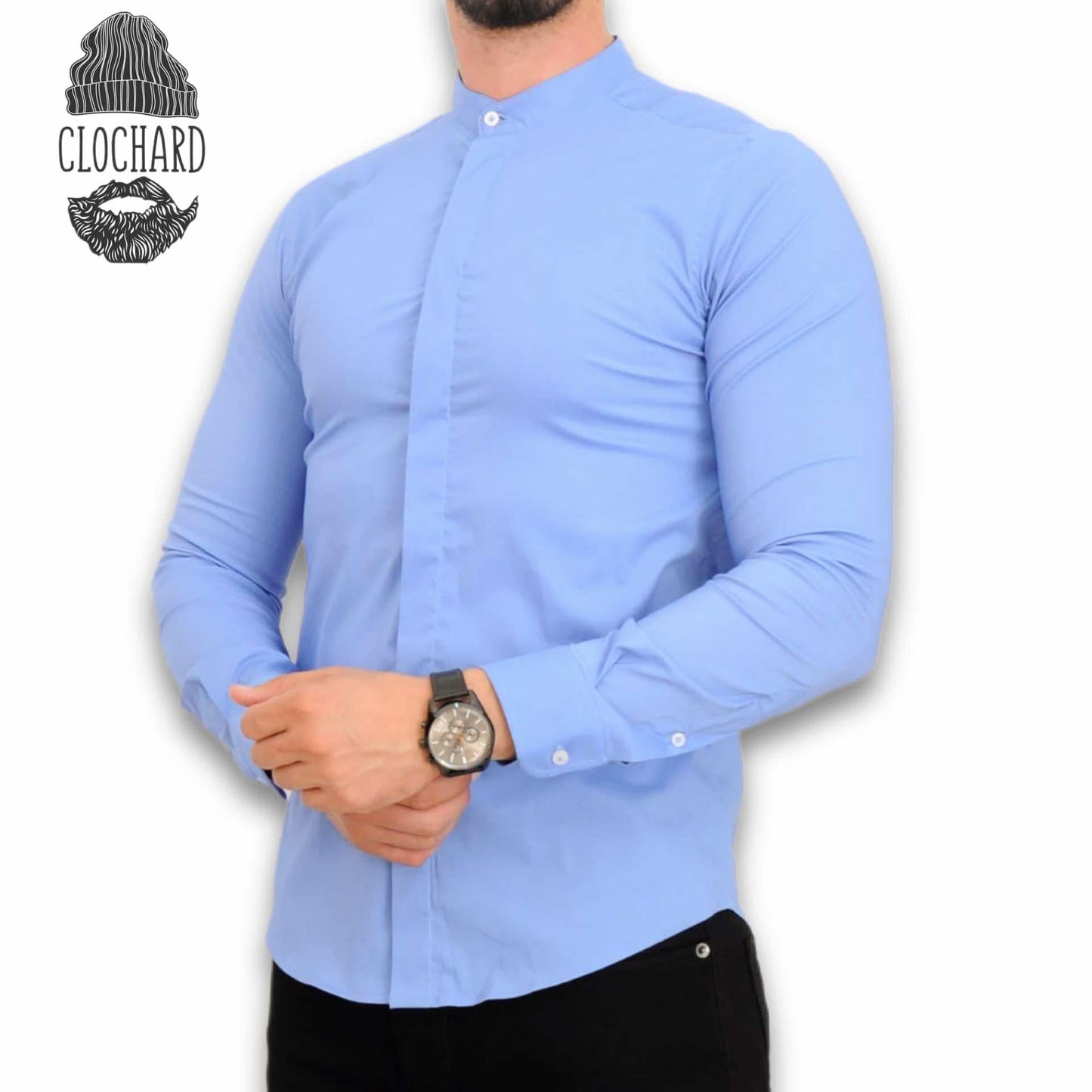 Chemise col mao