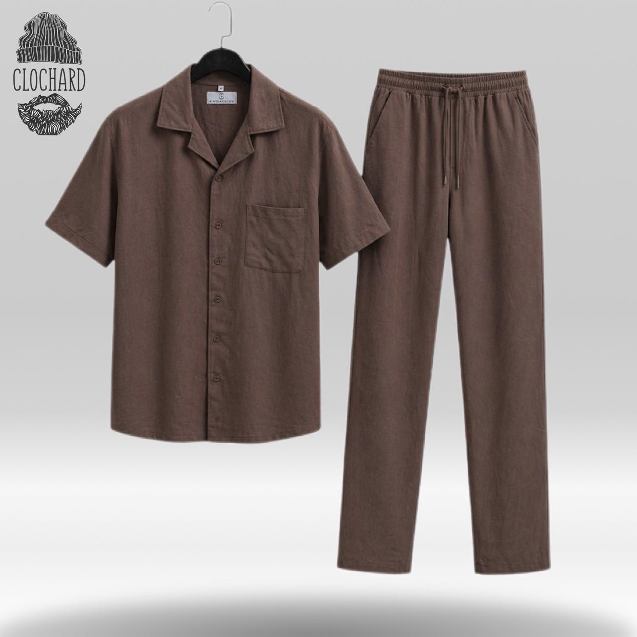 Ensemble Chemise & Pantalon en Lin ref67