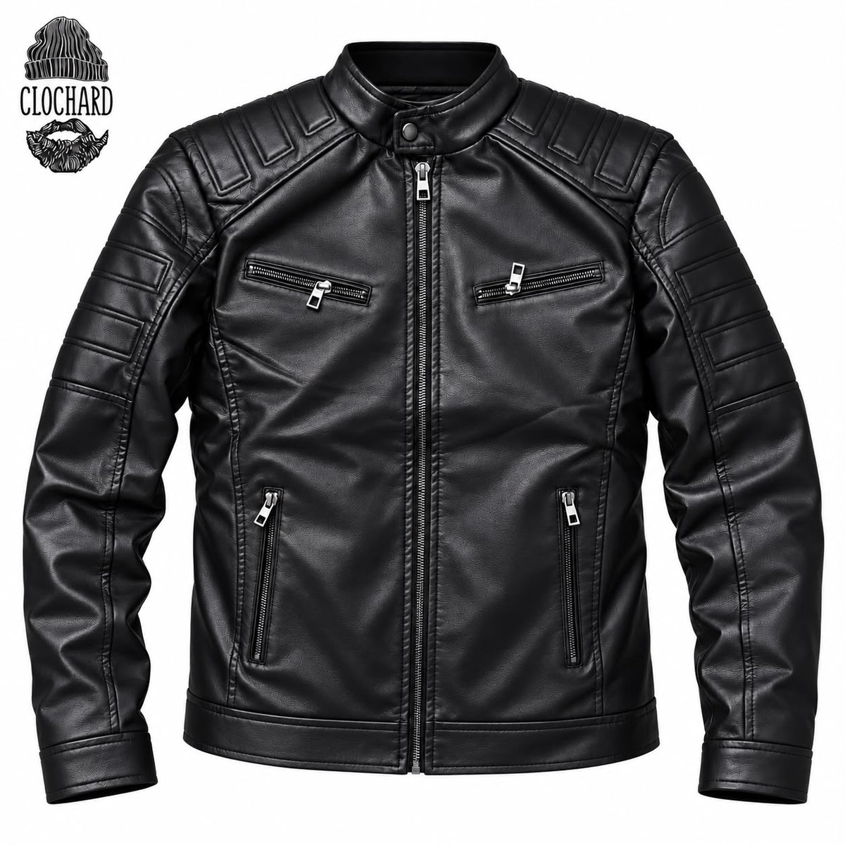 Blouson cuir synthétique reff 01