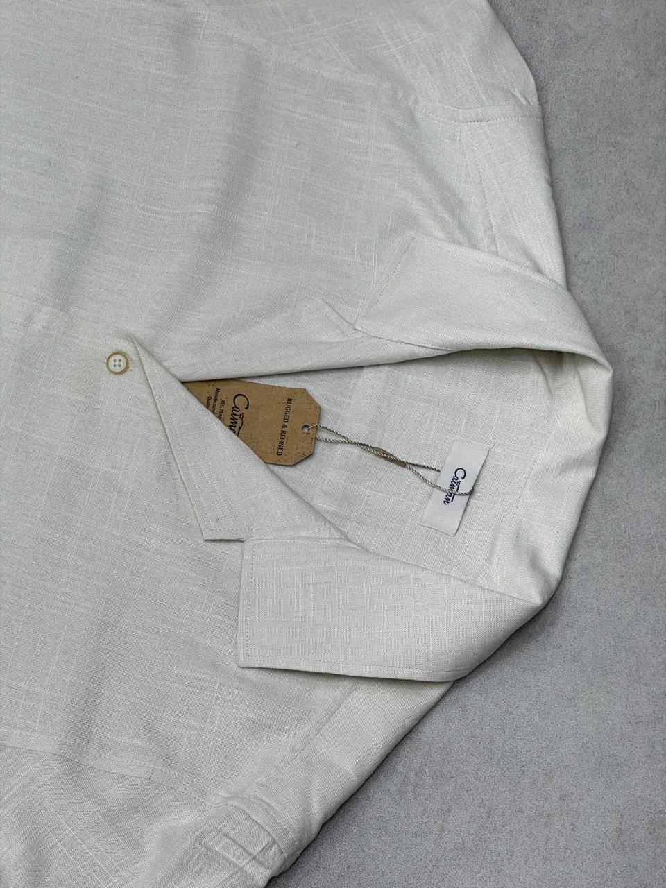 Ensemble Chemise &amp; Short en Lin – Élégance Décontractée