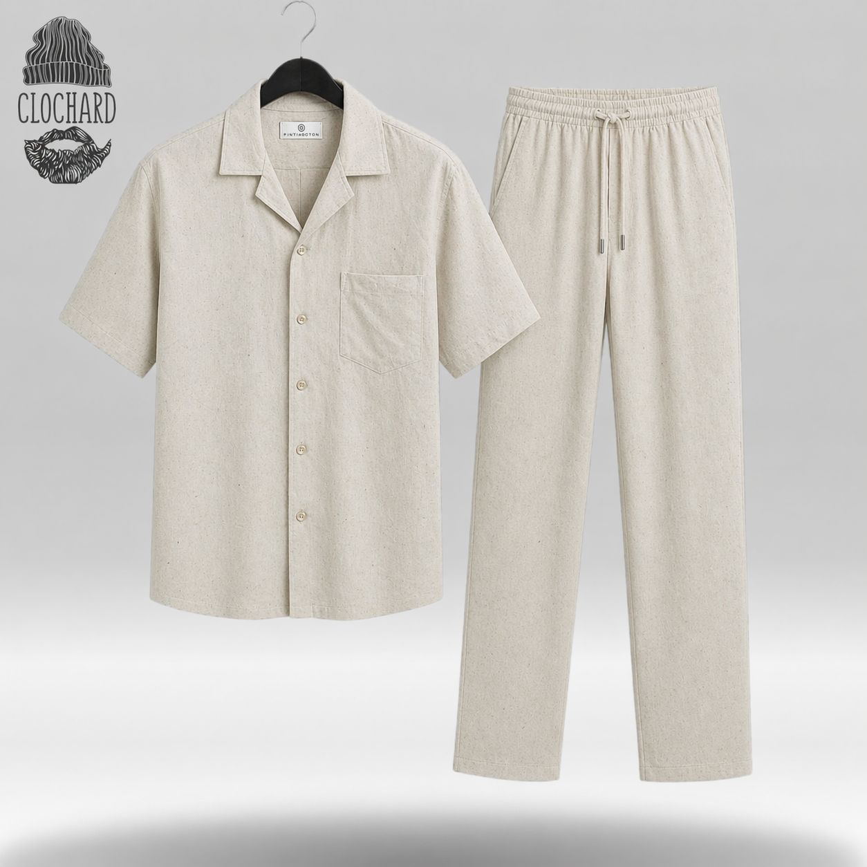 Ensemble Chemise & Pantalon en Lin ref67