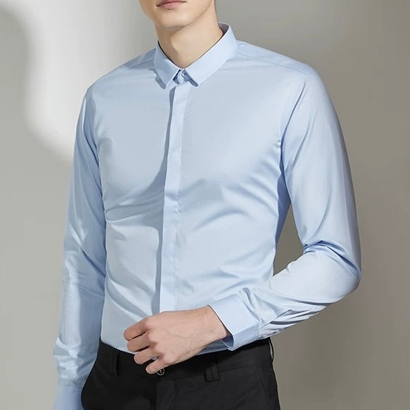 Chemise col italien