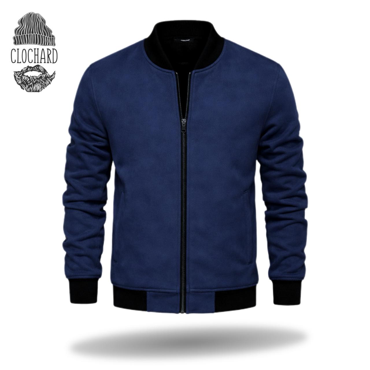 blouson faux daim