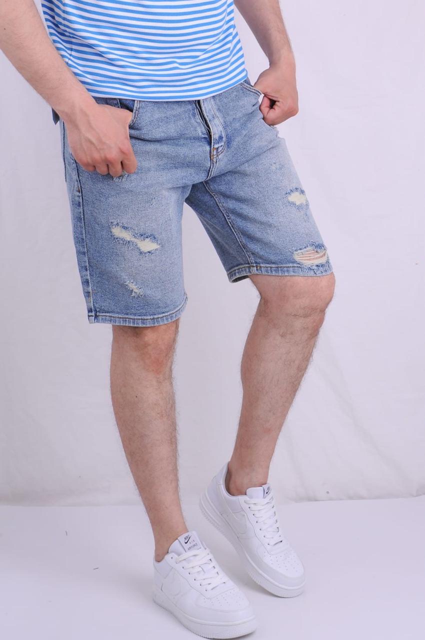 Short Jean Délavé Destroy 03