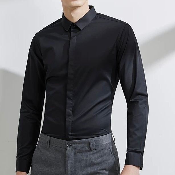 Chemise col italien
