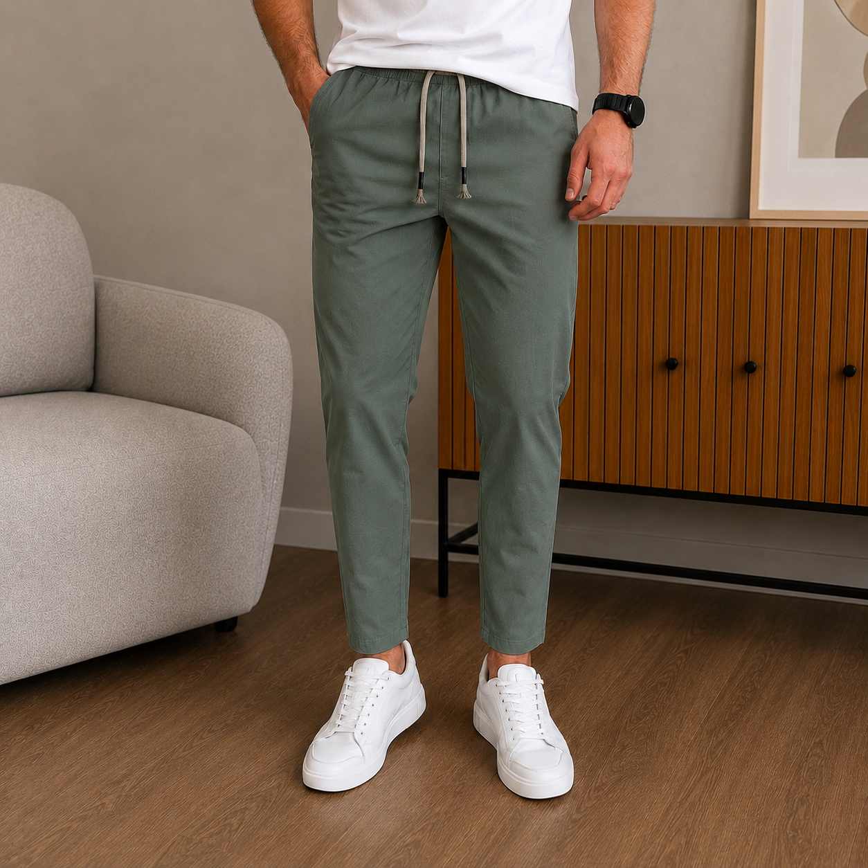 Pantalon Confort Élégant