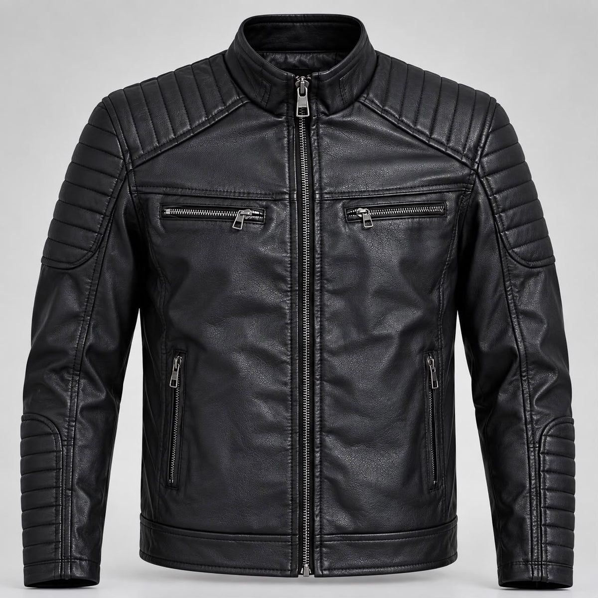 Blouson cuir synthétique reff 02