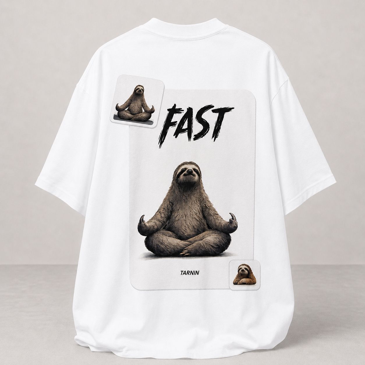T-shirt Unisexe SLOTH FAST