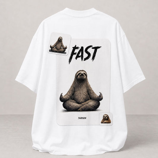 T-shirt Unisexe SLOTH FAST