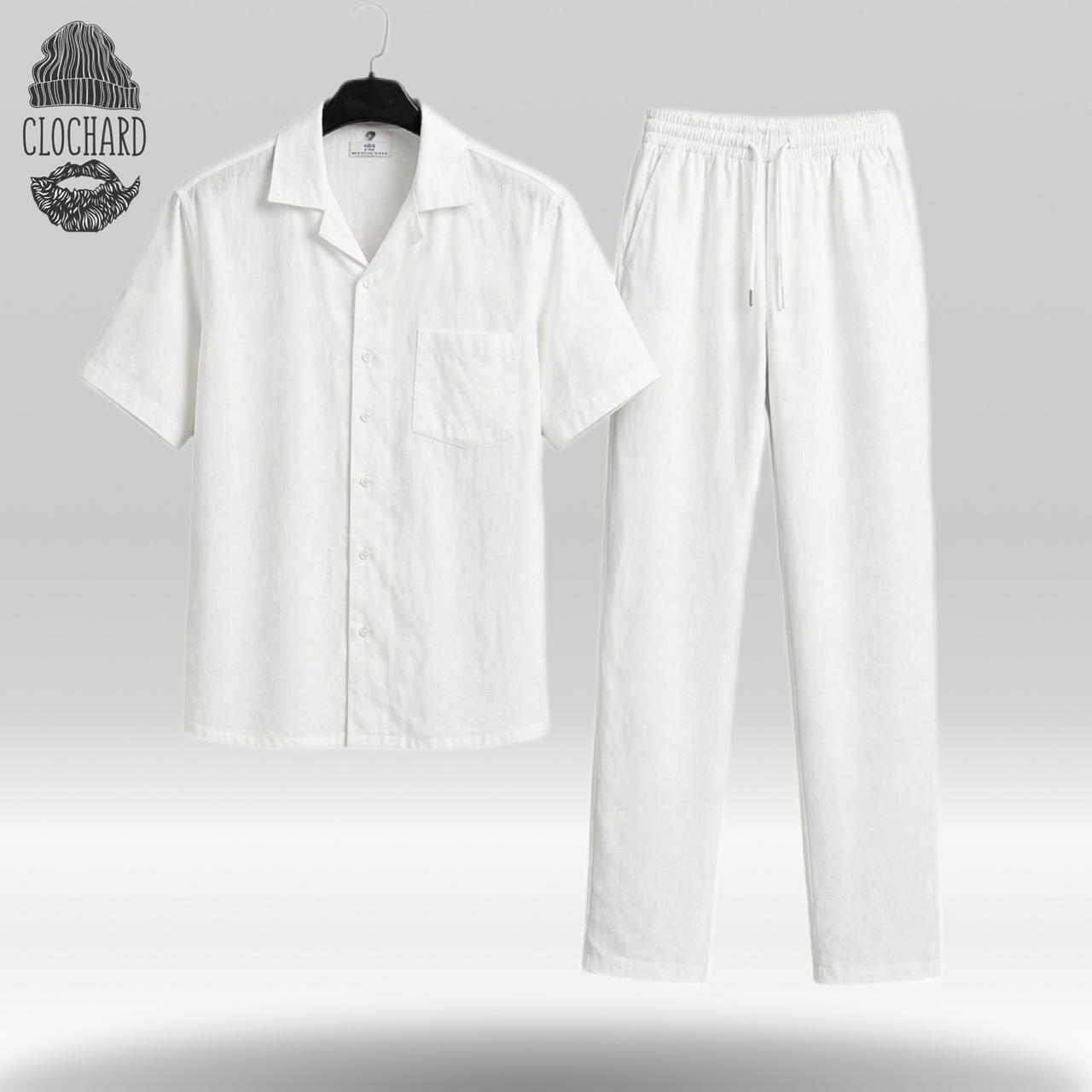 Ensemble Chemise & Pantalon en Lin ref67