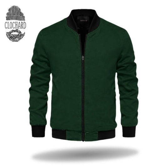 blouson faux daim
