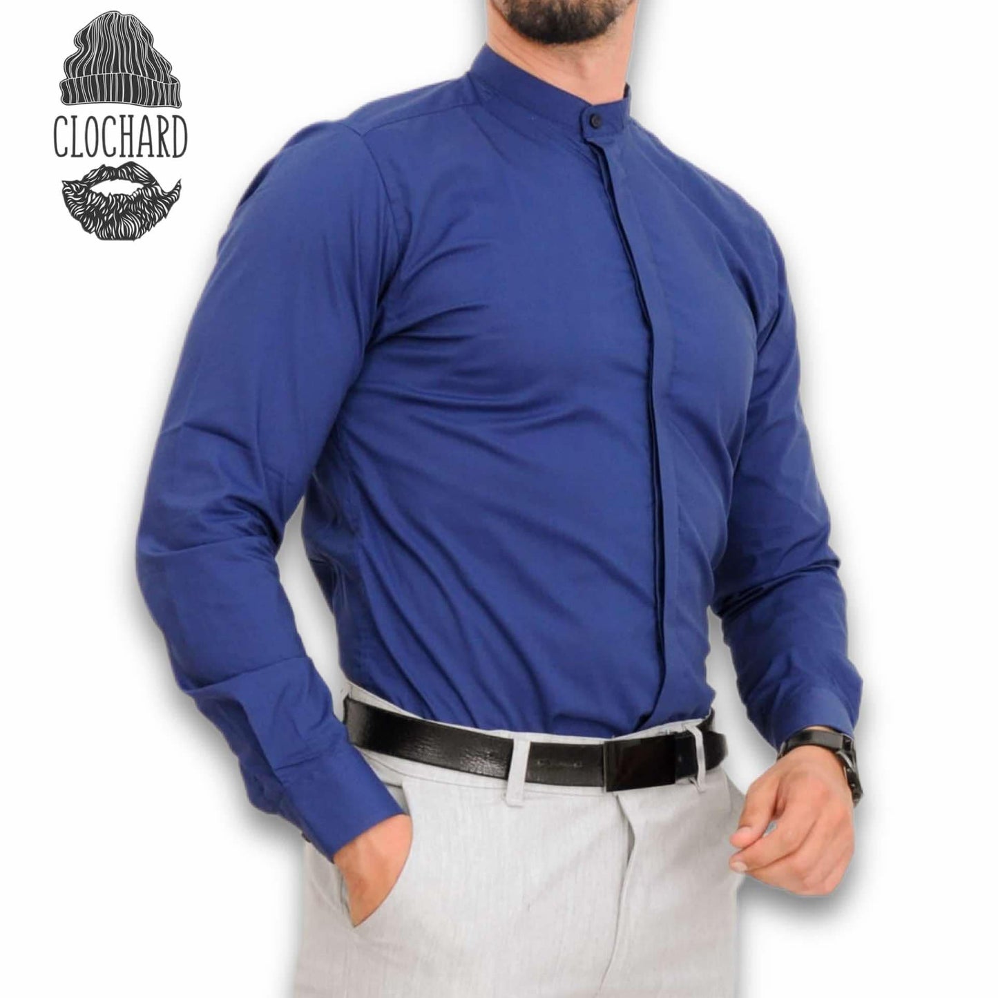 Chemise col mao